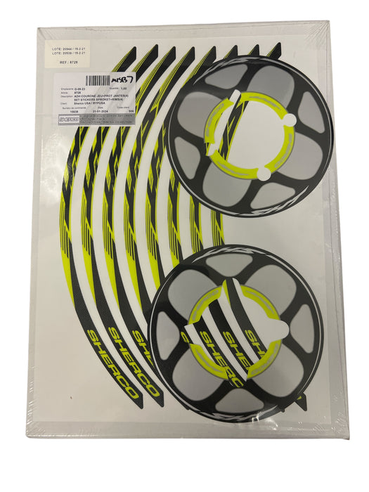 Sherco Decal Kit 2021 Factory Sprocket & Rim Decals