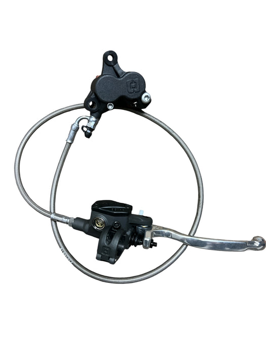 Front Brake Complete Braktec 2 piece Caliper