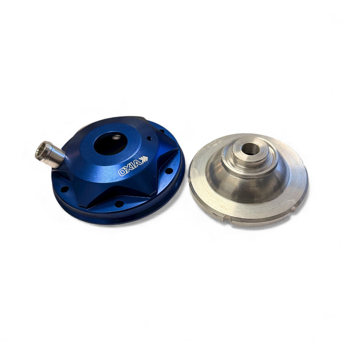 Sherco/Scorpa Head Cover & Insert Kit 300 OEM Oxia Blue