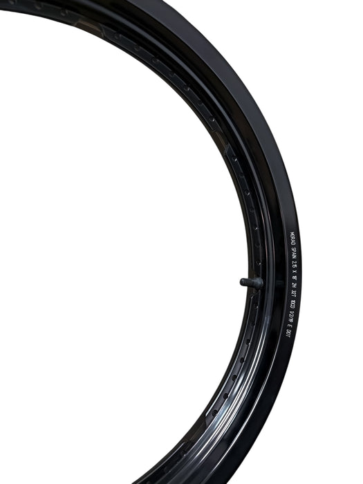 Rim 32 Hole Rear Black Flanged