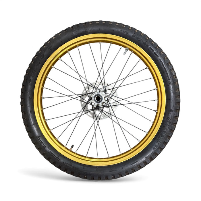 Wheel Front Sherco Gold with Dunlop D803