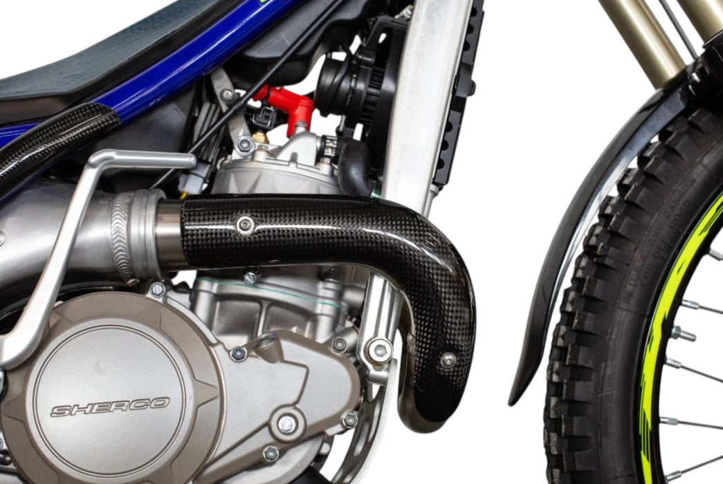 Exhaust Pipe Protector Sherco/Scorpa 2023-2026 2m Carbon