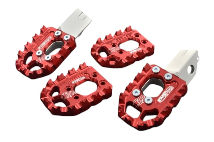 Footpegs CSP SwapPegs Kit Premium 0-12mm GasGas 23-25 BLACK