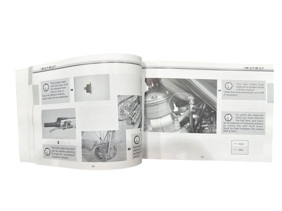 Service Manual 2006 GasGas TXT Pro