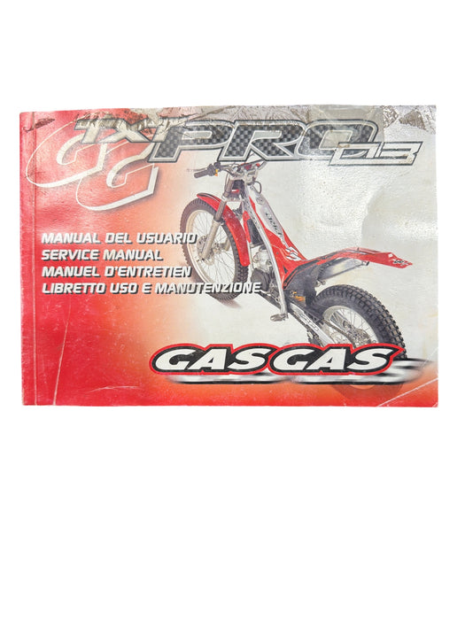 Service Manual 2003 GasGas TXT Pro