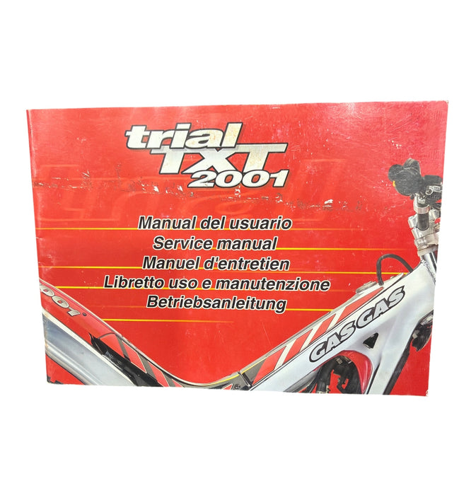 Service Manual 2001 GasGas TXT
