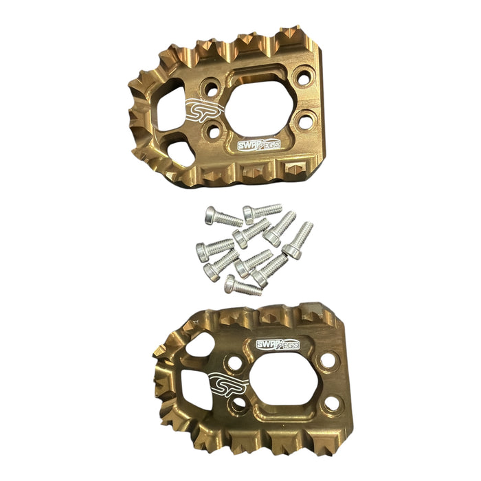 Footpegs CSP SwapPegs Replacement Pads 4-8mm Bronze