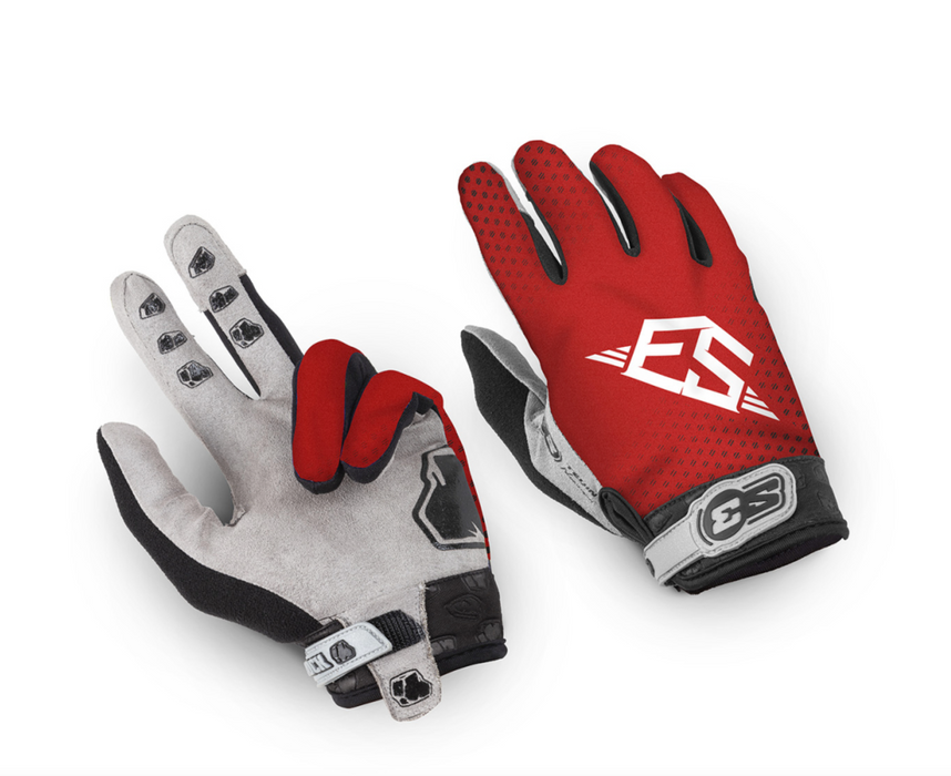 S3 Organic Rock Gloves Red