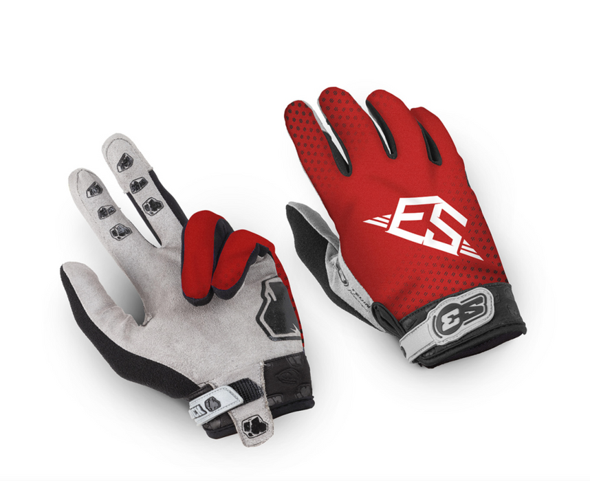 S3 Organic Rock Gloves Red — Trials Superstore