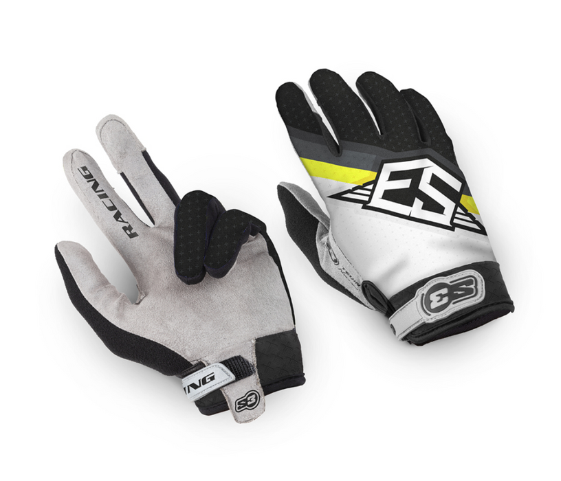 S3 Rock Racing Gloves Fluor-Black