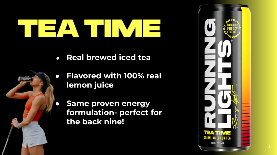 Running Lights Energy Drink 6 Pack