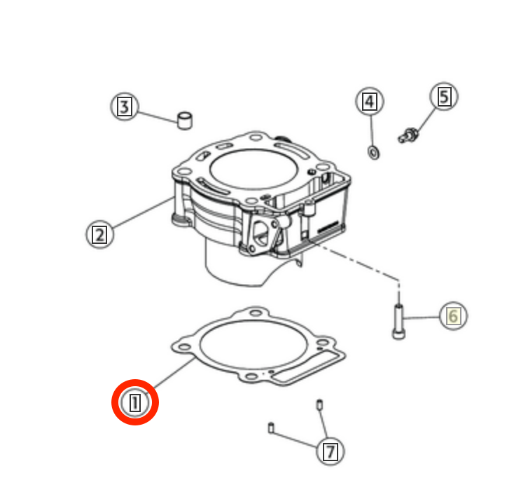 Beta Evo 4t Base Gasket 16.67211.000