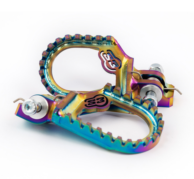 Footpegs S3 Titanium Hardrock