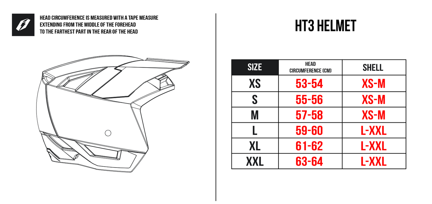 Jitsie HT3 Fullrev Helmet Black (NEW!!)