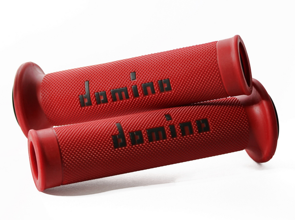 Grips Domino Bi-Polymer with Open Ends Red/Black