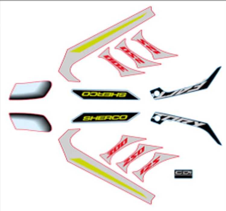 Sherco Decal Kit 2020 Factory Accessory Kit