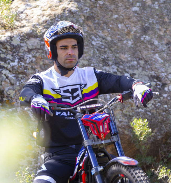 S3 Rock Racing Gloves Pink-Black