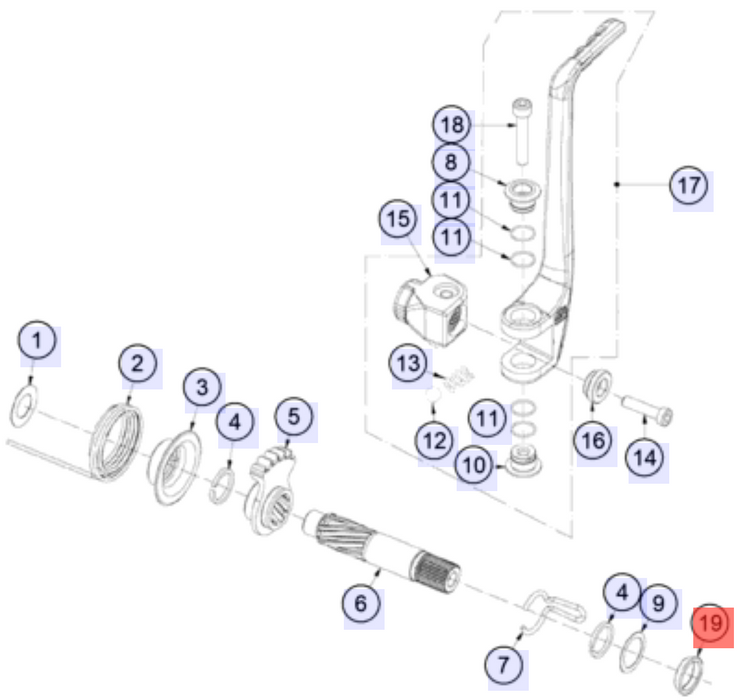GasGas Kickstarter Bushing