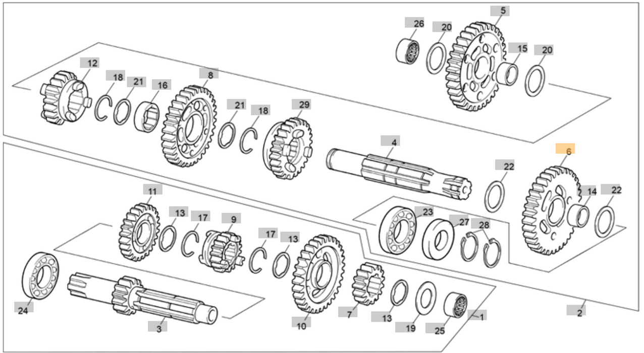Sherco Free Pinion 2 EME M056