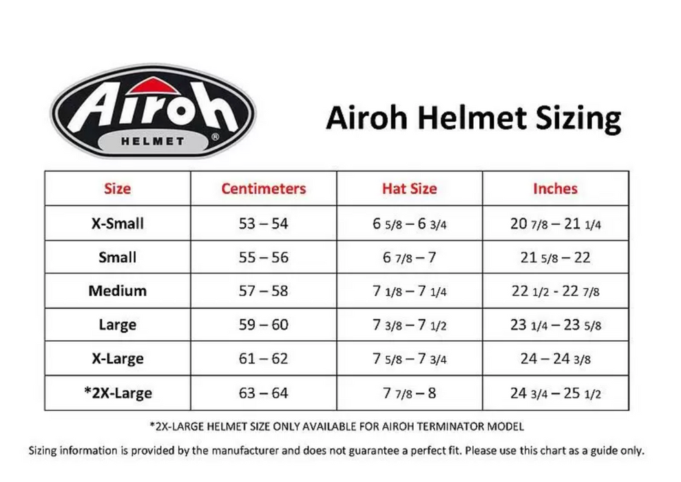 Airoh Helmet Interior