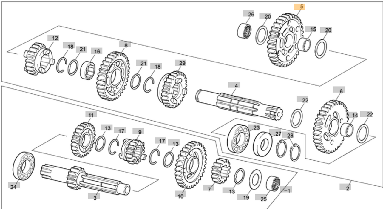 Sherco Free Pinion 1st Evolution 2 M367