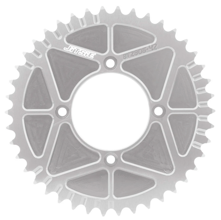 Rear Sprocket Jitsie Solid Silver