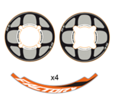 Scorpa Decal Kit 2020 Factory Sprocket & Rim
