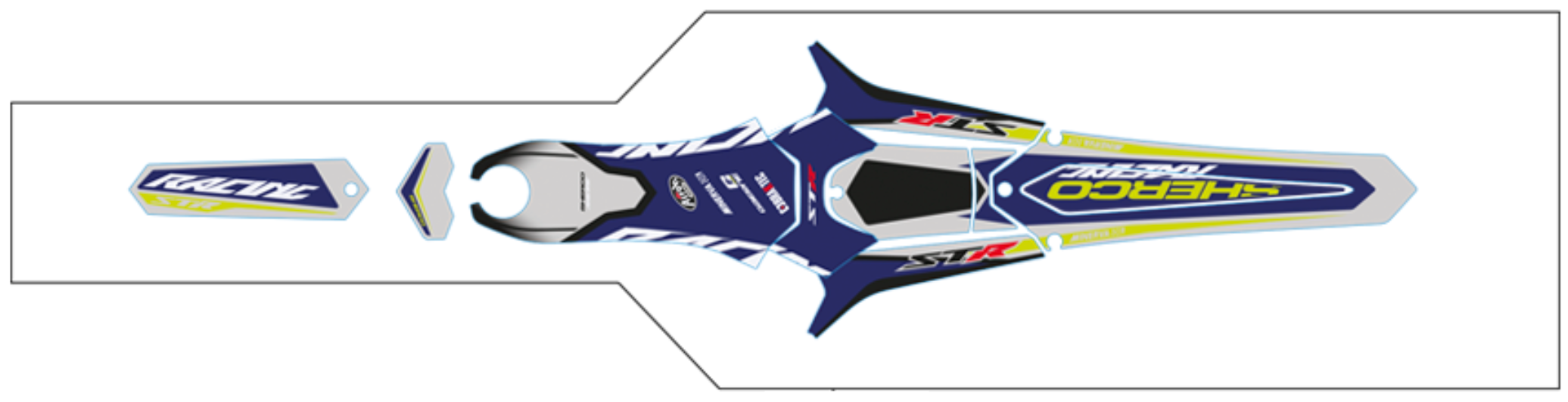 Sherco Decal Kit Upper 2020 Factory