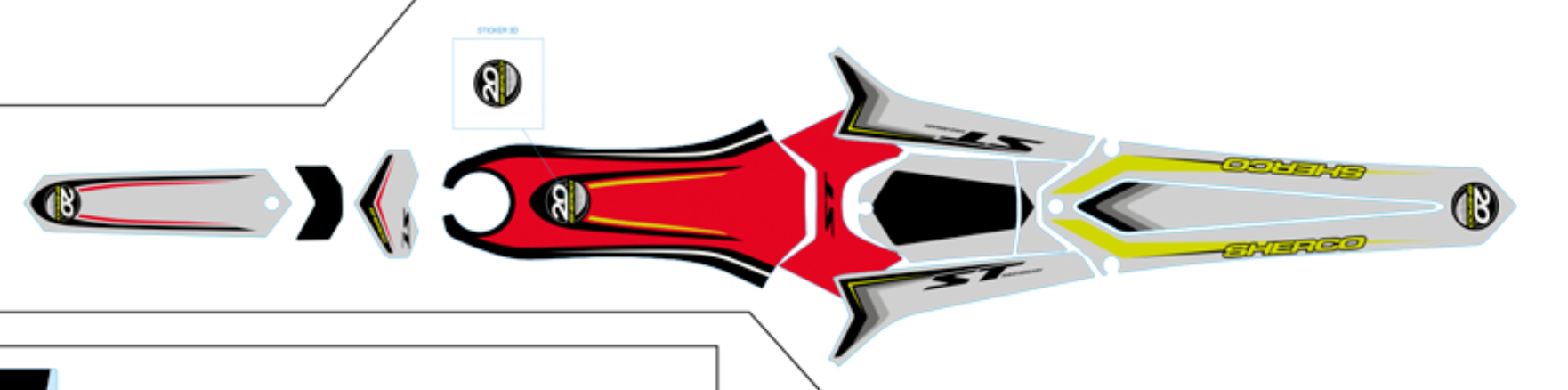 Sherco Decal Kit 2019 (8045)