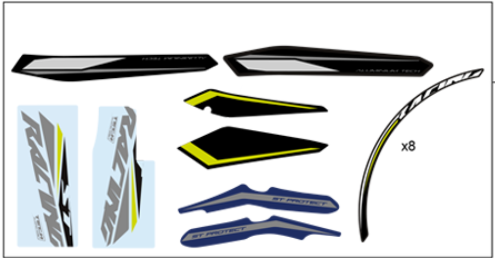 Sherco Decal Kit 2018 (7364)