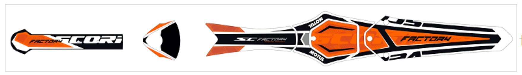 Scorpa Decal Kit 2018 (7383)
