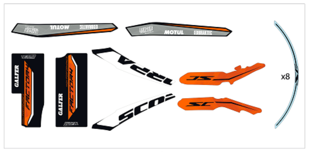 Scorpa Decal Kit 2018 (7384)