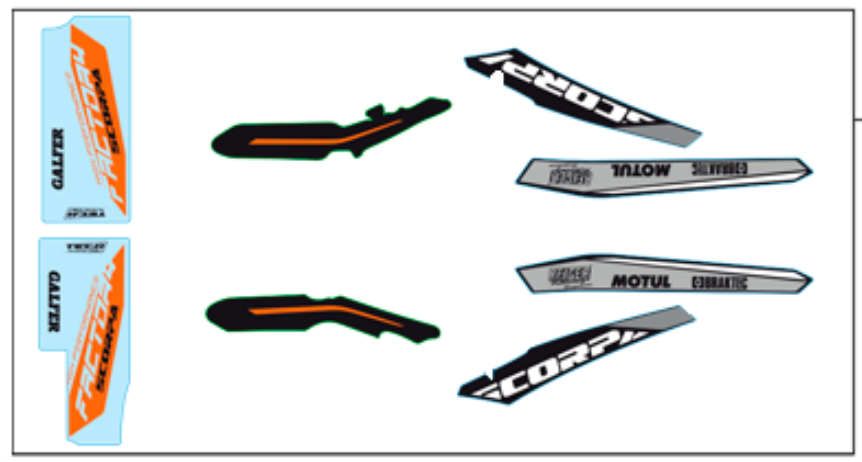 Scorpa Decal Kit 2019 (7807)