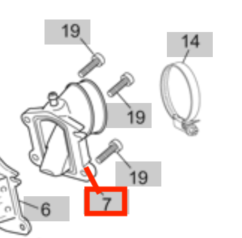 Sherco Intake Manifold 3593