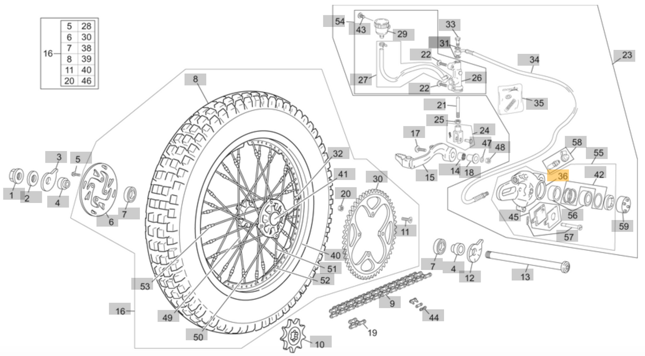 Sherco Rear Caliper Formula (4680)
