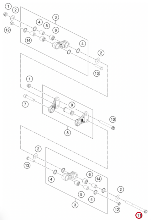 GasGas Linkage Bolt BT35000003012