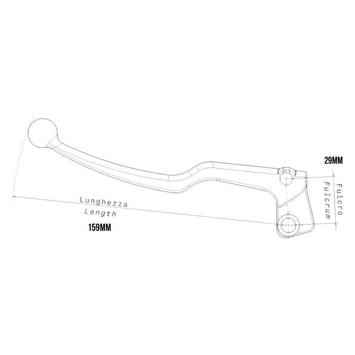 Domino Cable Clutch Perch & Lever