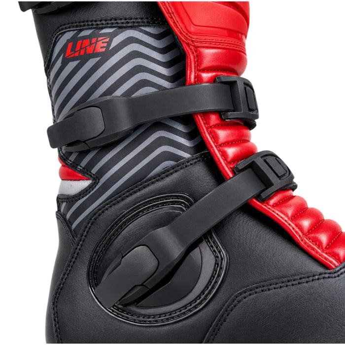 Tr1al Line Boot Red