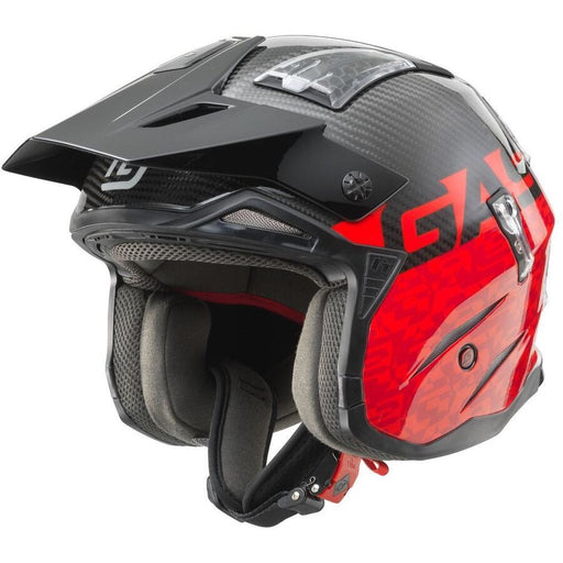 beta motorcycle trials helmet Hebo Helmet Z4 Carbotech GasGas — Trials Superstore