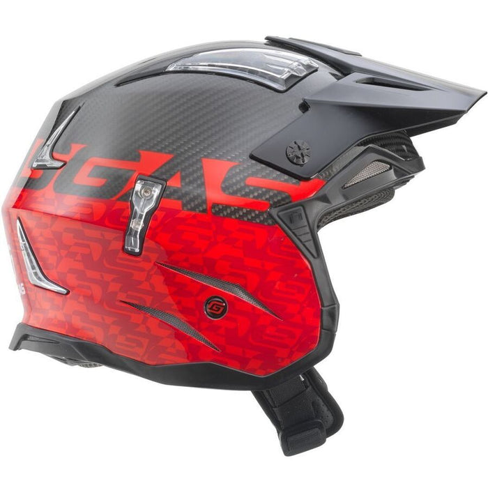beta motorcycle trials helmet Hebo Helmet Z4 Carbotech GasGas — Trials Superstore