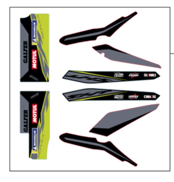Sherco Decal Kit 2022 Fajardo Trials USA Parts Trial 10736 — Trials ...