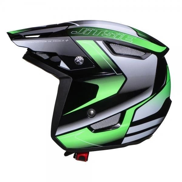 Jitsie HT1 Weft Helmet Green