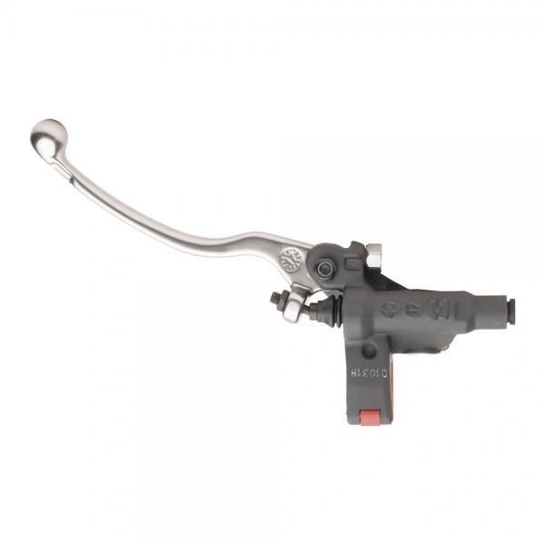 Front Brake Master Cylinder Braktec (Red Cap & Hinge)