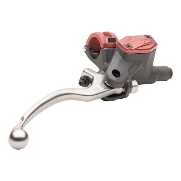 Front Brake Master Cylinder Braktec (Red Cap & Hinge)