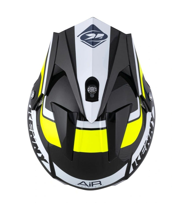 Kenny Trial Air Helmet Black/Neon Yellow