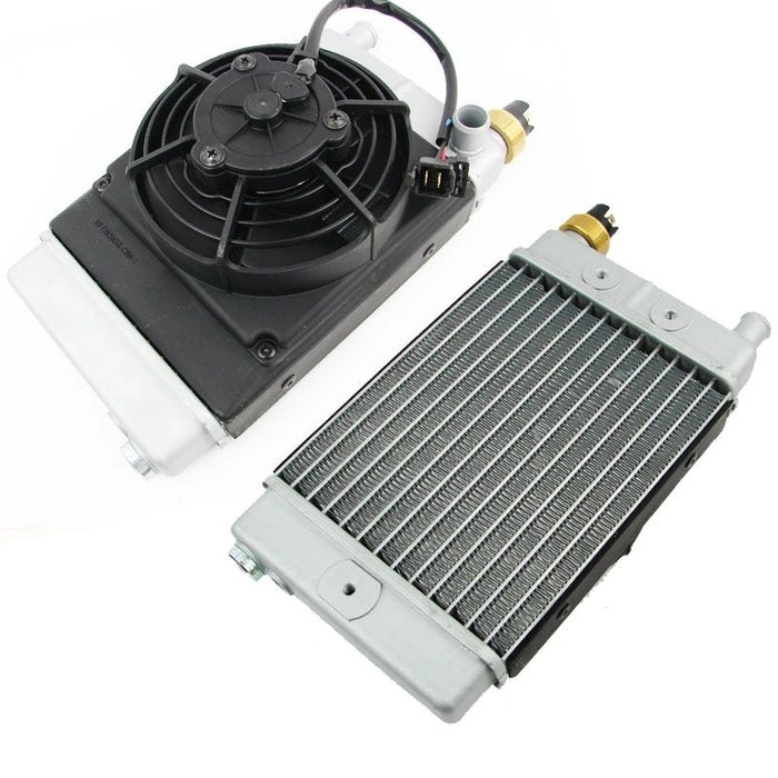 GasGas Complete Radiator with Fan & Thermostat