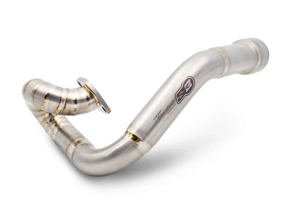 Beta Evo Exhaust Pipe S3 Titanium Long