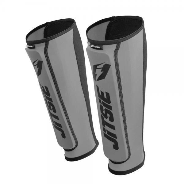 Jitsie Dynamik Shin Guards Silver