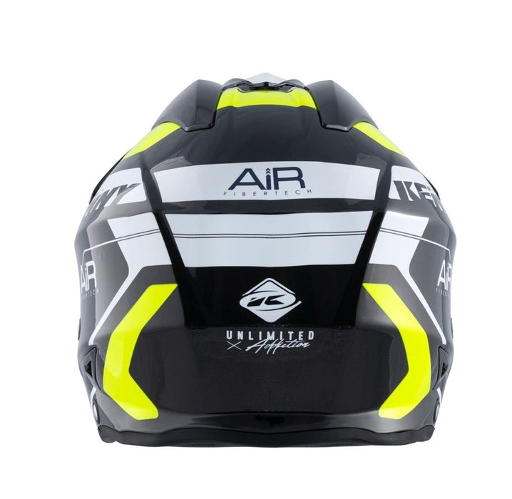 Kenny Trial Air Helmet Black/Neon Yellow