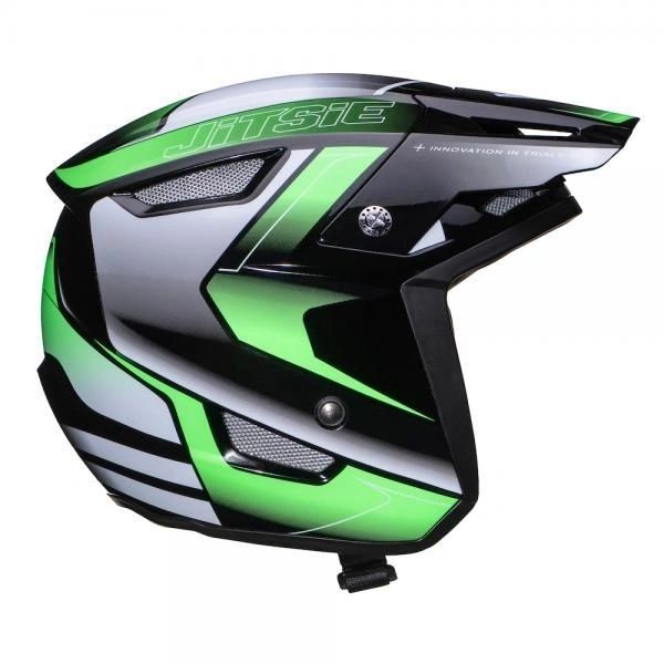 Jitsie HT1 Weft Helmet Green